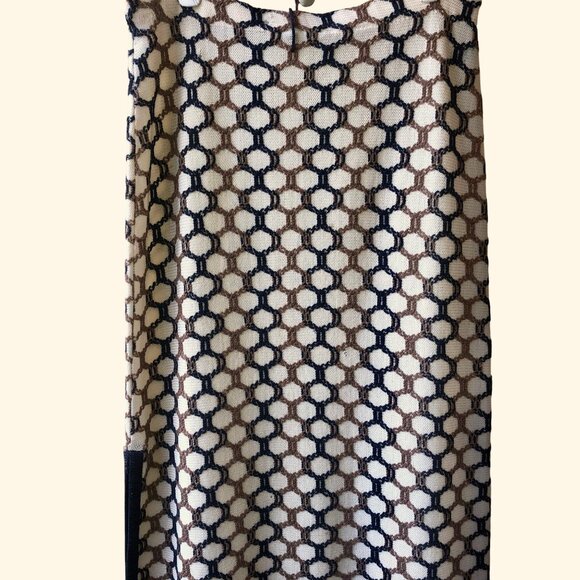 Dalton Vintage 70's Maxi Skirt 100% Wool Deep Side Slit - Picture 6 of 16